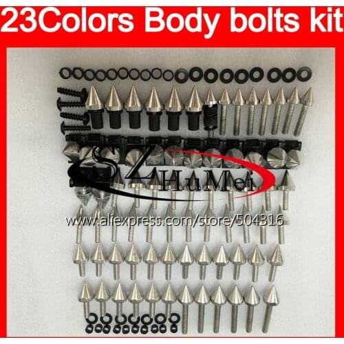 Fairing bolts full screw kit For HONDA CBR919RR 98 99 CBR900RR CBR 919 RR 919RR CBR919 RR 1998 1999 Windscreen bolt screws Nuts