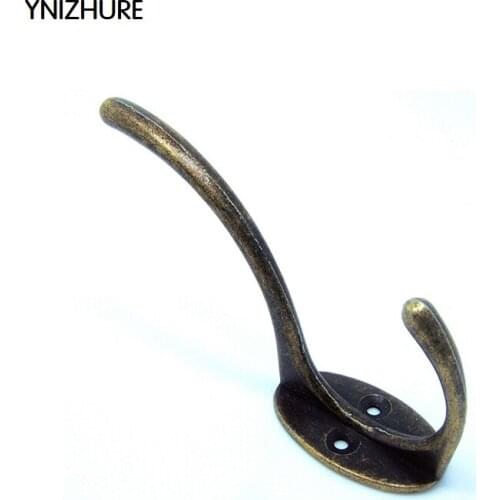 20pcs 97*60mm Antique alloy hook coat hooks cupboard bronze hook coat hook hardware