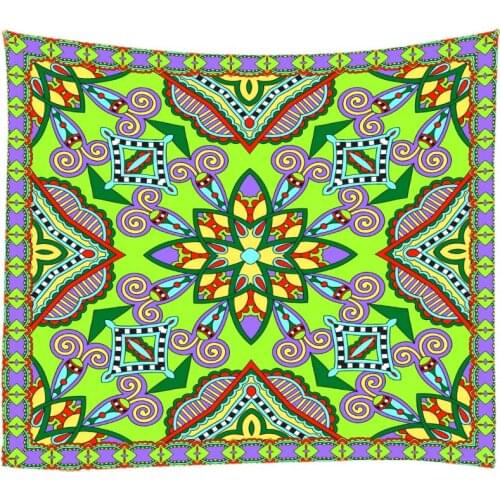 Ethnic Style National Customs Tapestry Wall Hanging Cloth Bed Spread Beach Towel Table Cloth House Decoration Living Room Deco