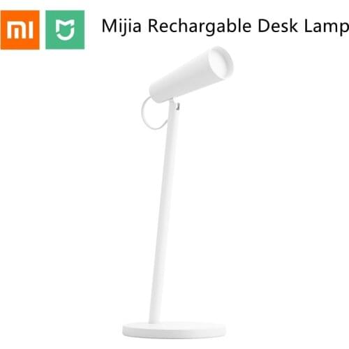 Original Xiaomi Mijia Charging Desk Lamp 2000mah USB Rechargable Portable Table 3 Grade Modes Dimming Reading Night Light