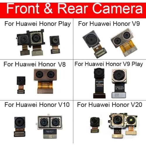 Rear Main Camera For Huawei Honor V20 V10 V9 V8 Play Back Big Camera Facing Small Camera Flex Cable Ribbon Replacement Repair