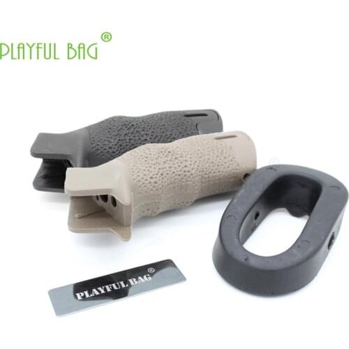 Outdoor competitive water bullet gun DIY CS intimate accessory bd556 TTM target CS tactics nylon after grip gel ball guns LD25