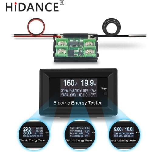 DC 150V/20A 3KW digital voltmeter ammeter power supply voltage meters detector wattmeter volt current capacity tester indicator