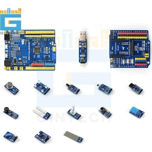 XNUCLEO-F411RE Package A XNUCLEO-F411RE Development Kit, Comes With IO Expansion Shield And Various Sensors