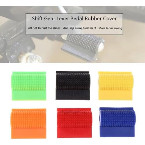 Universal Motorcycle Shift Pedaal Rubber Cover Schoen Protector Foot Peg Teen Gel Voor Motorfiets Kawasaki Accessoire