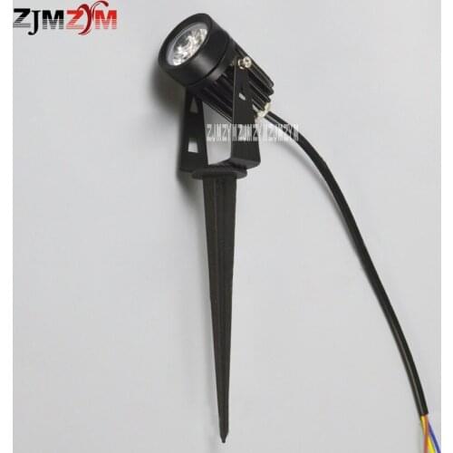 100pcs/lot New B1-3W LED Garden Spot Lamp Landscape Outdoor Advertising Lighting Spotlights 3W LED Lawn Lamp Waterproof IP65