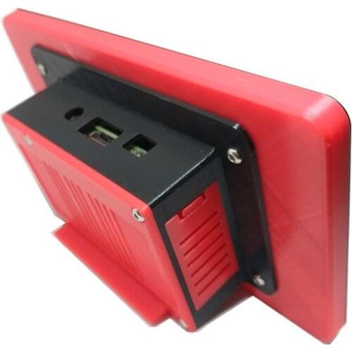 3D Print DIY Case for 7 Inch Touch Screen Raspberry Pi 3 B+ Protective Shell For Capacitive Touchscreen Raspberry 3 Model B