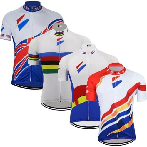 Cycling jersey ropa Ciclismo men short sleeve Breathable bike jersey cycling clothing 4 style MTB triathlon clothes