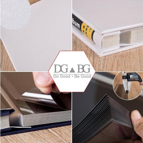 Hand Made DIY Albums Holds 3X5 4X6 5X7 6X8 8X10inch Photos Magnetic Self-Stick Page Photo Album dinosaur Baby Album