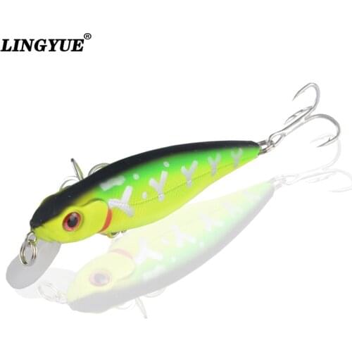 1pcs Classic Minnow Fishing Lure Hard Artificial Bait Bionic 3D Eyes 8.5cm 9.5g Fishing Wobblers Crankbait Plastic Fish Tackle