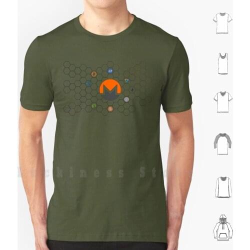 Monero T Shirt Men cotton Cotton S - 6xl Crypto Cryptocurrency Bitcoin Bitcoin Cash Tangle Iota Blockchain Nem Neo Xrp