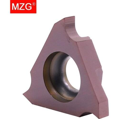 MZG 10PCS TGF32R 0.9 Groove ZP15 Stainless Steel Processing Machining Finish CNC Carbide Inserts