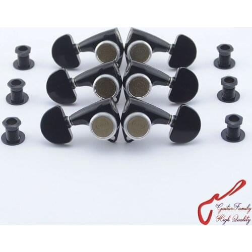 Genuine Original L3+R3 GOTOH SGV510Z-20-MGT Guitar Locking Machine Heads Tuners ( Black ) MADE IN JAPAN
