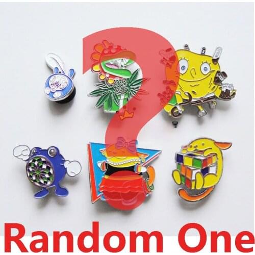 Geniune Cute Shoe Charms Accessories Cartoon Sheet Metal Tadpole Chomper Shoes Buckle Decorations for Sandals Charms Kids Gift