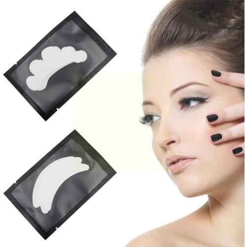 Banana-shaped Flower-shaped Eye Patch For Grafting Gel Ice-cold Eyelash Eye Patch Eyelashes Isolation Patch Eye N9S6
