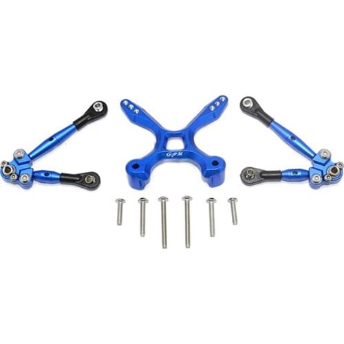 Suitable to Aluminum Alloy Rear Tie Rods Stabilizer Fixing Holder that TRAXXAS GT4-TEC 2.0 83056-4 RC Car Modification Parts