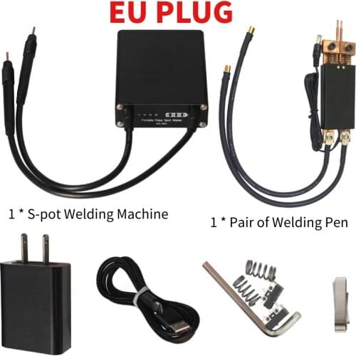 DH20 Pro Handheld DIY Mini Spot Welding Machine 9 Gears Power Adjustable for Spot-welding 18650 Battery with Quick Release Pen