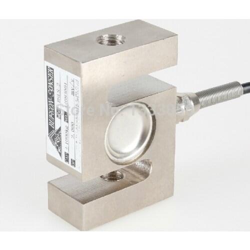 S TYPE Beam Load Cell Scale Sensor Weighting Sensor 1000kg/22CWT With Cable asdsa