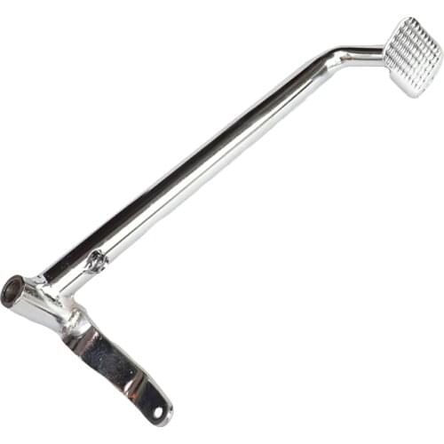 Motorcycle brake lever, motorcycle accessory with plating