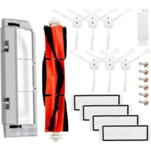 HOT!-Side Brush Roll Brush HEPA Filter Suitable for Xiaomi Roborock Robot S6 S5 MAX S60 S65 Vacuum Cleaner Spare Parts Kits