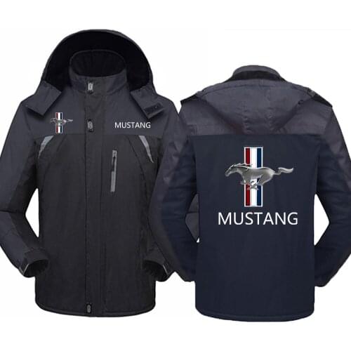 Winter Mens Womens Mustang Jackets Thicken Windbreaker Waterproof Warm Outdoor Couples Cold-Proof Mountaineering Coats