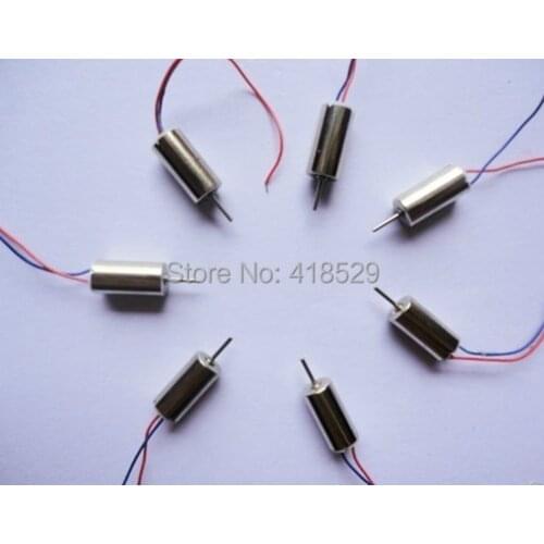10pcs DC 1.5V 6x12mm Coreless Motor high speed Motor for helicopter model