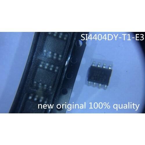 10PCS SI4404DY-T1-E3 SI4404DY SI4404 4404 SOP-8 SOP8 new original 100% quality