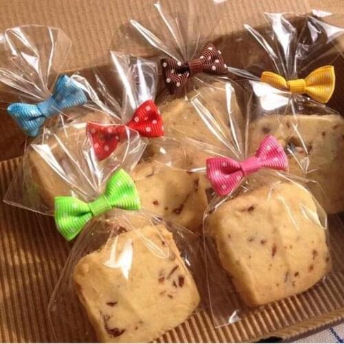 20pcs/pack Home Packing Assorted Colors Bow Ties For Cake Pops Sealing Bags Lollipop Gifts Package