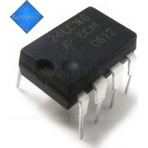 5pcs/lot 24LC16 24LC32 24LC64 24LC128 24LC256 24LC512 24LC1025 25LC1024 24C65 24C162 DIP-8