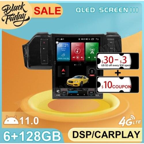 Android 11.0 128GB Tesla Style For Land Rover Range Rover 14-17 Car GPS Navigation Auto Radio Stereo Multimedia Player Head Unit