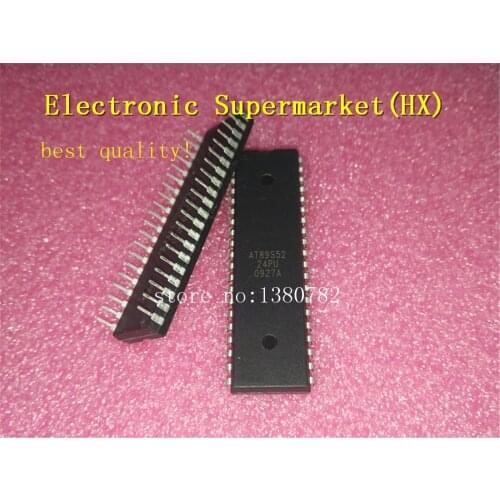 Free Shipping 10pcs/lots AT89S52-24PU AT89S52-24PC AT89S52 DIP-40 New original IC In stock