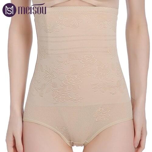 Meisou Brand High Waist Ladies Body Shaper Slimming Shapewear Butt lifter Body Slimming Panties Breathable Tummy Control Panties