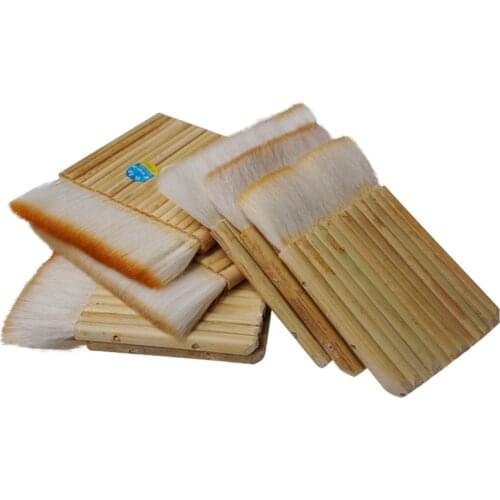 7Pcs/Lot Paint Brush for Art Mounting Pinceles Para Y Oleo Chinese Painting Arte Bamboo Joint Brush Wool Hair Art Painting Brush