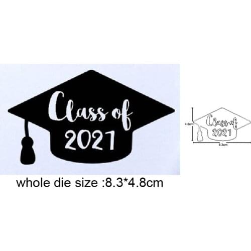 Metal dies Gratuation Hat Cutting Dies Stencils dies for DIY Scrapbooking dies Album Cards Making Embossing Die Cut craft dies