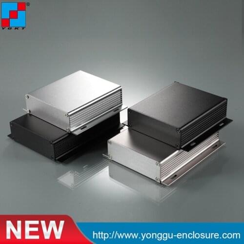 Enclosure for electronics aluminium box heat sink aluminum material housing black 104*28*95mm