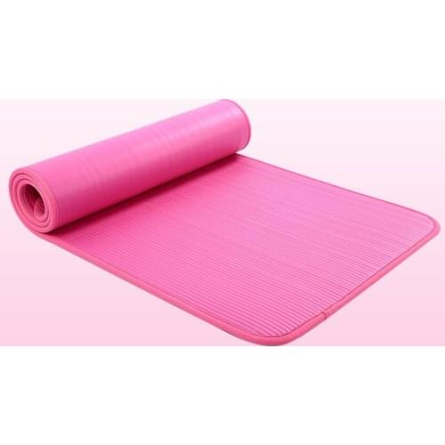 Yoga Mat Non-Slip Extra Thick Sport Pad Odorless for Fitness Pilates Exercise Women Men &T8