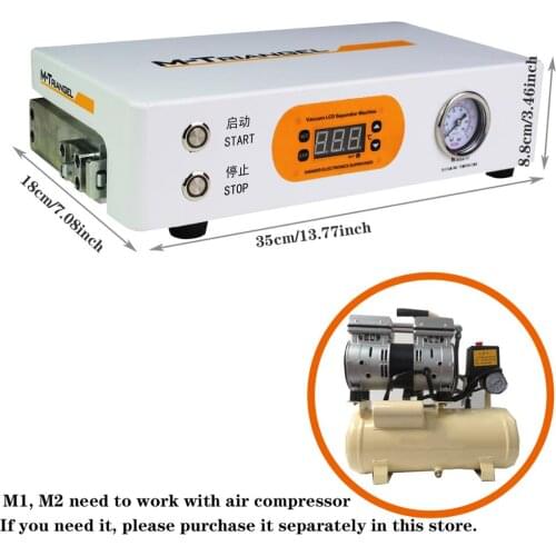 M-Triangel LCD Repair Machine for iphone Screen Refurbishing Autoclave LCD Screen Bubble Remover Machine