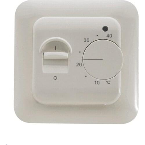 M5.16 Mechanical Thermostat 16A Electric Floor Heating Thermostat Infrared Heater with External NTC Sensor Probe 220VAC