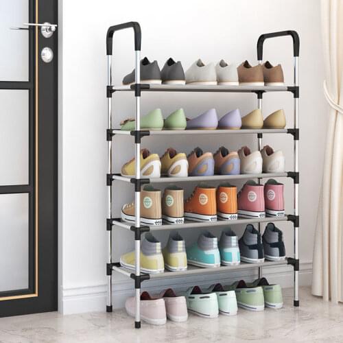 Multilayer Shoe Rack Easy Assembled Hallway Shoes Organizer Stand Holder Space-Saving Shoe Cabinets Home Furniture Shoe Rack