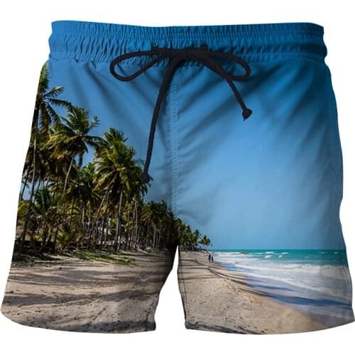 2021 Summer Mens 3D Printed Beach Shorts Running Sports Workout Shorts for Men Quick Dry Training Gym Athletic Mens Shorts