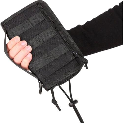 Nylon Outdoor Leisure Multifunctional Wallet Men Key Hiking Tactical Bag Pouch Travel Card Camping Sport Phone Handbag