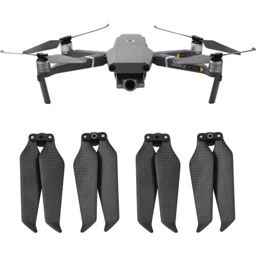 For DJI MAVIC 2 PRO ZOOM Upgraded Parts Low Noise 8743 Carbon Fiber Propellers Props
