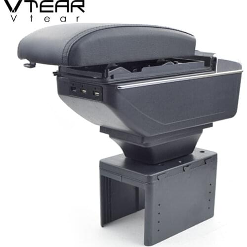 Vtear For Mitsubishi Space Armrest Interior Center Console Storage Box Arm Rest Car-Styling Decoration Accessories Parts 2005