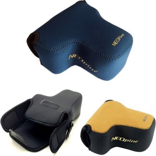 Portable Neoprene Camera Bag case for SONY Alpha 7C A7C ILCE-7C with 28-60 28-70mm lens Inner Pouch cover shockproof