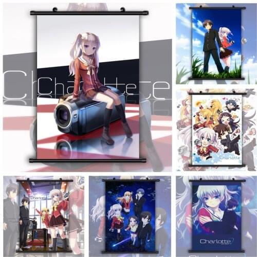 Charlotte Anime manga wall Poster Scroll