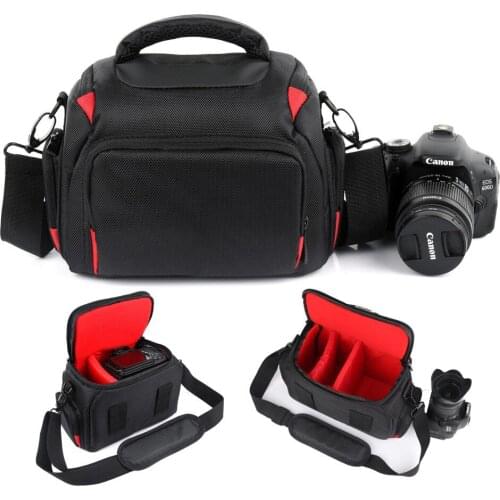 DSLR Camera Bag For Nikon D3400 D7000 D7100 D7200 D5600 D5300 D5100 D3100 D80 D3200 D3300 D5200 D5500 D810 D80 D90 Case Cover