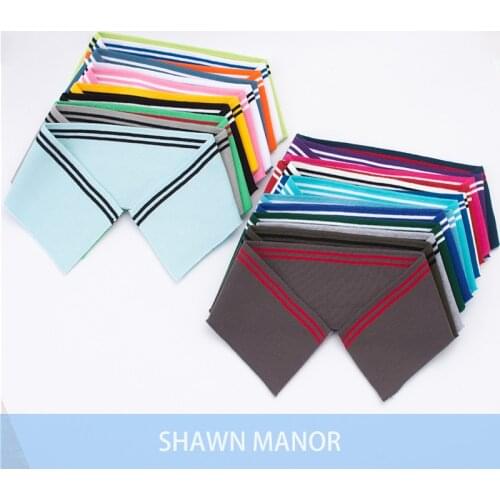 2PCS 43*8CM Thin Rib Knit Fabric Stripe Cotton Stretch Fabric For DIY Trimming Collar Of T-shirt Baseball Clothes 23 Colors