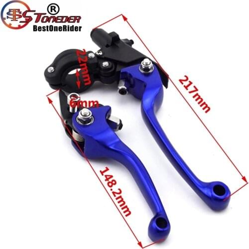 STONEDER Handle Brake Clutch Lever For Chinese Pit Dirt Bike CRF50 CRF70 SDG KLX TTR TTR YCF GPX DHZ Lifan YX