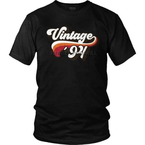 Vintage Made In 1994 T-shirt Mens Fashion T Shirt Short Sleeve 100% Cotton 27th Birthday Tshirt Urban Tee Tops