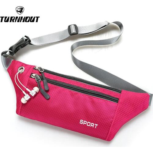 2021 Nylon Waist Bag Men And Women Casual Outdoor Sports Bag Wallet Simple Cheap Mens Waist Packs